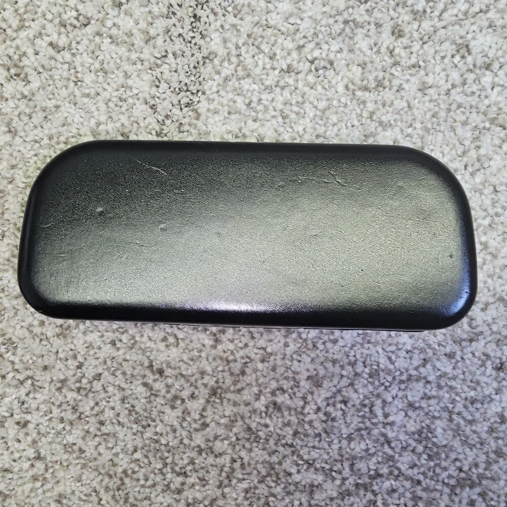 COACH New York Gloss Black‎ Sunglasses Clamshell HARD CASE ONLY - Large